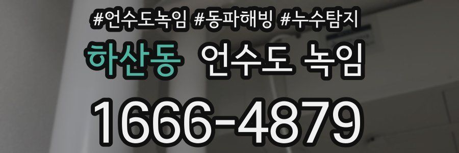 하산동 언수도 녹임