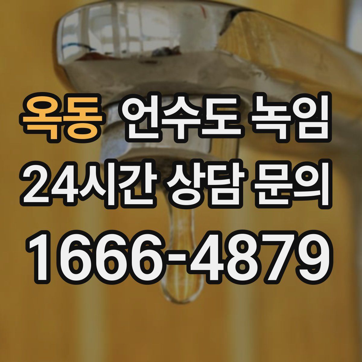 옥동 언수도 녹임