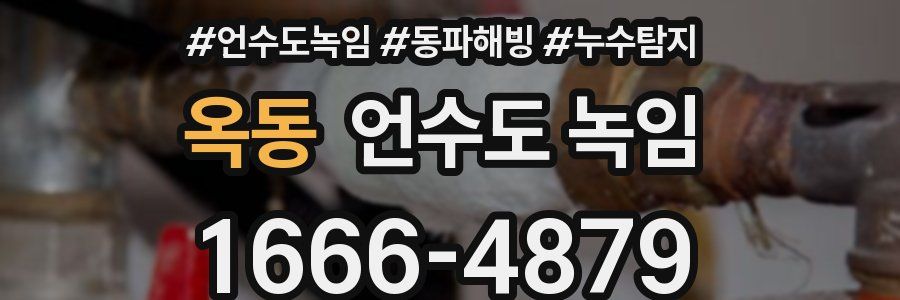 옥동 언수도 녹임