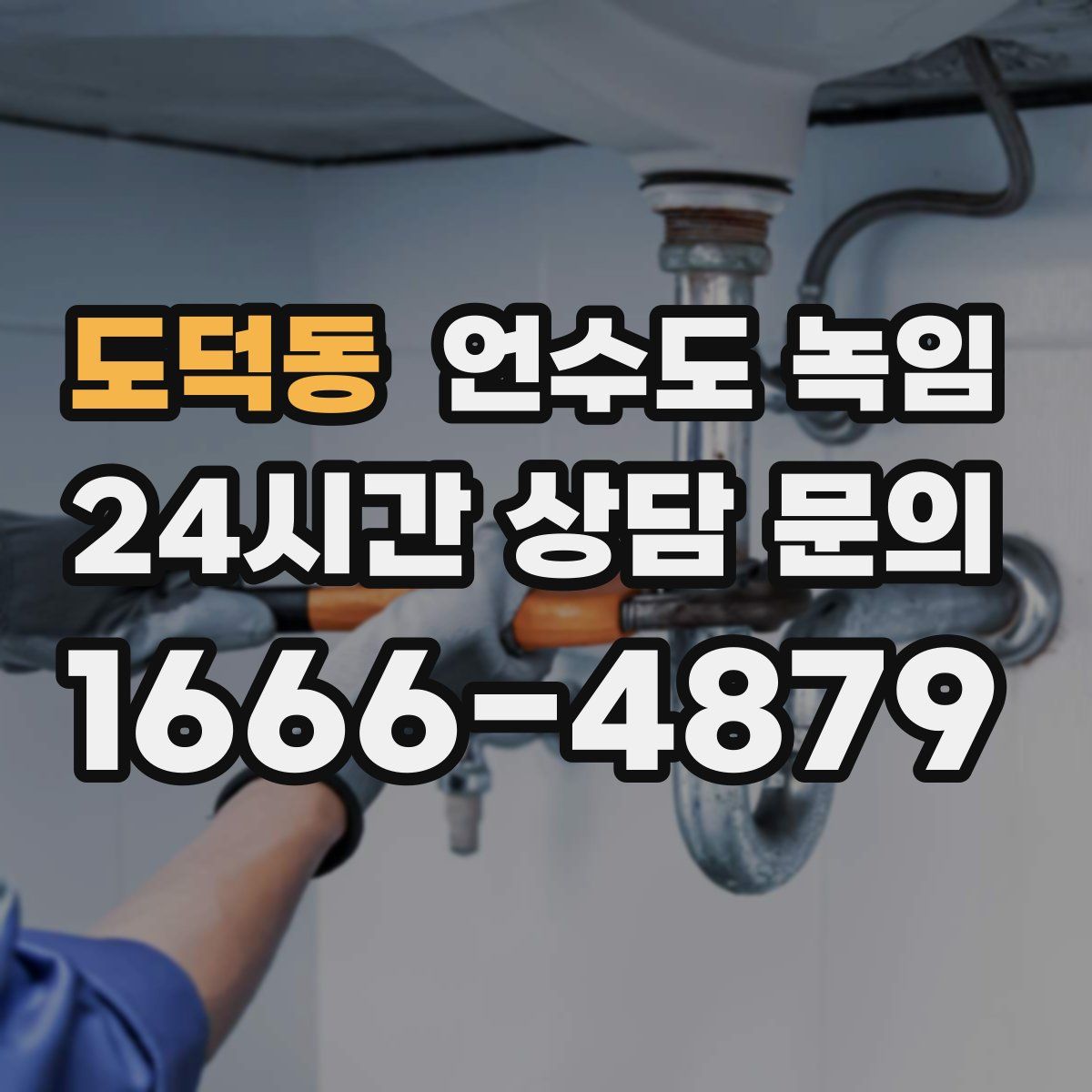 도덕동 언수도 녹임