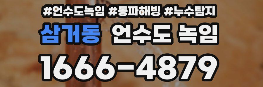 삼거동 언수도 녹임