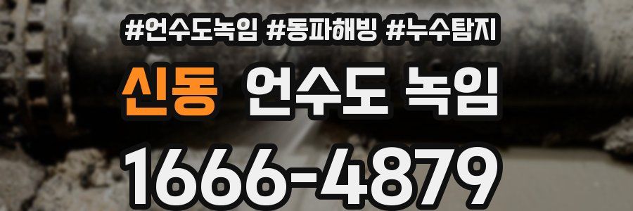 신동 언수도 녹임