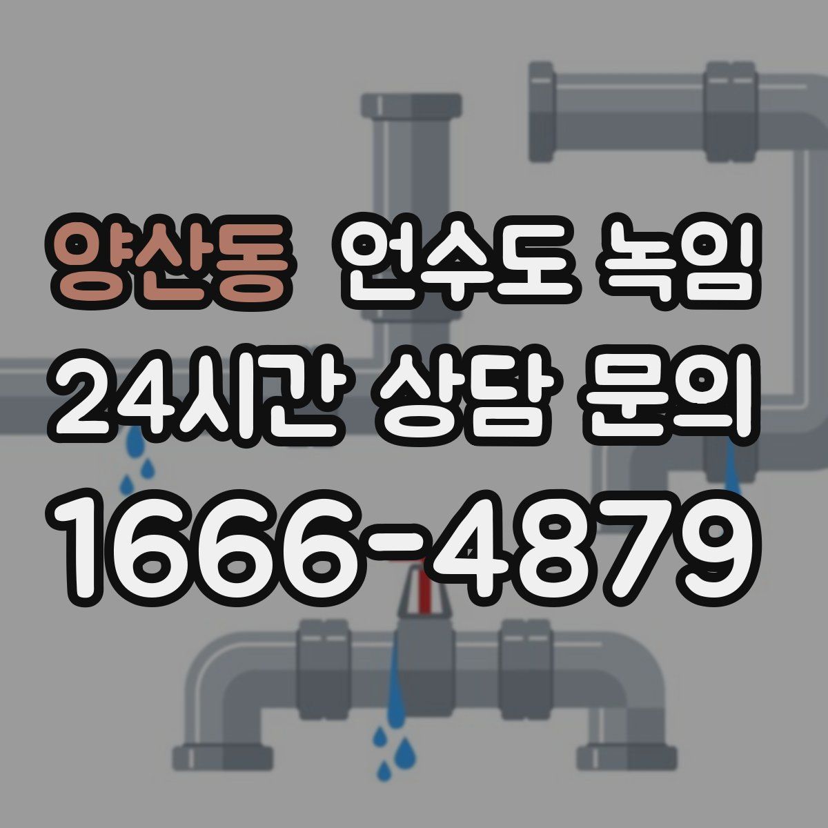 양산동 언수도 녹임