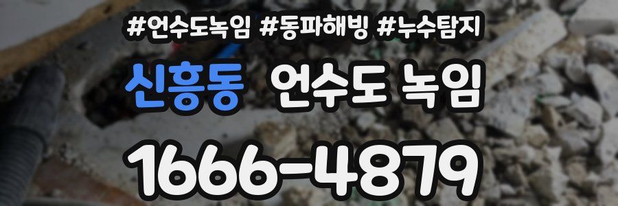 신흥동 언수도 녹임