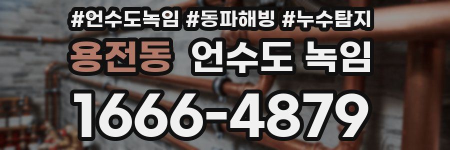 용전동 언수도 녹임