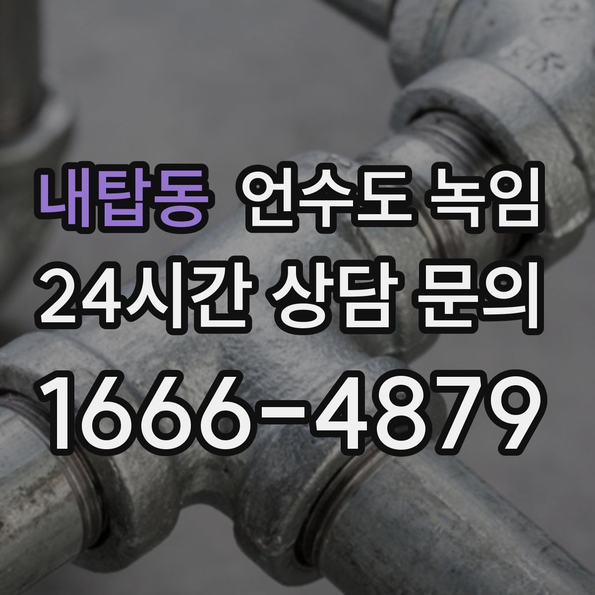 내탑동 언수도 녹임