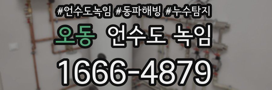 오동 언수도 녹임