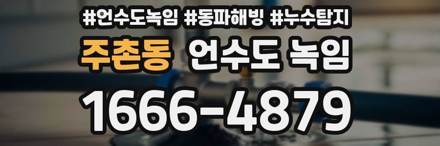 주촌동 언수도 녹임