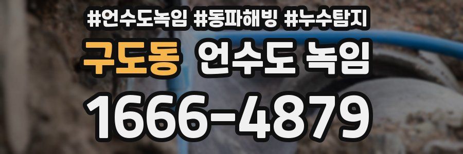 구도동 언수도 녹임