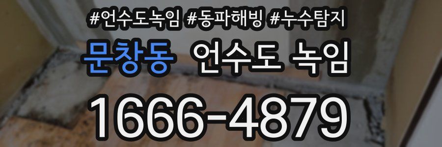 문창동 언수도 녹임