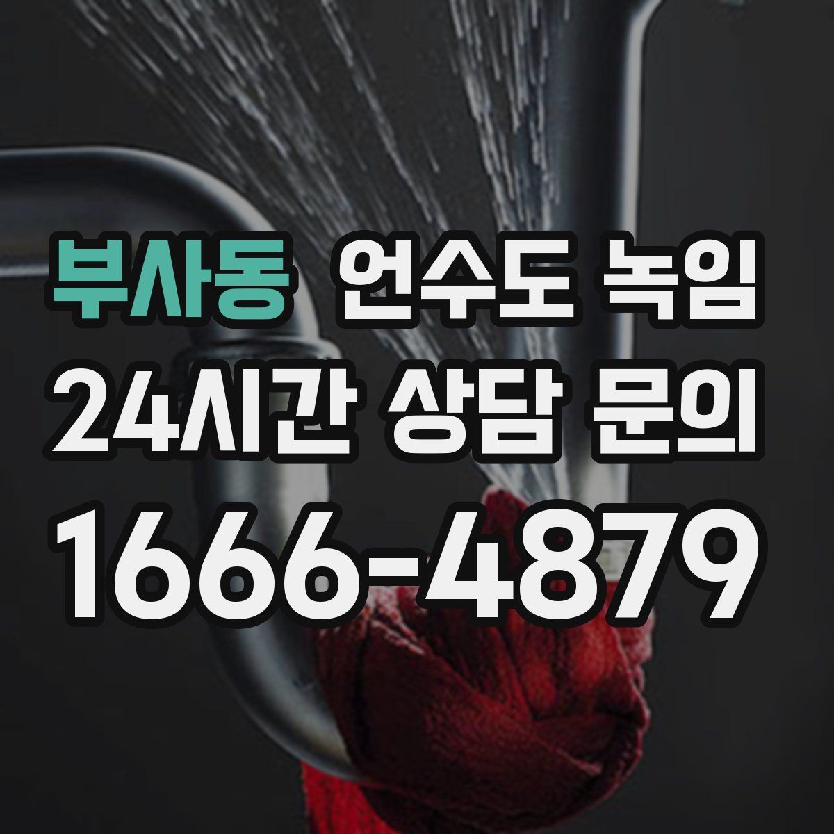 부사동 언수도 녹임