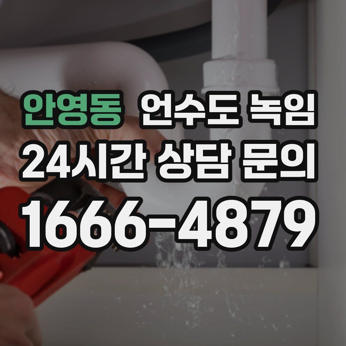 안영동 언수도 녹임