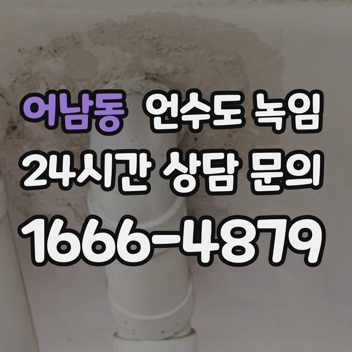 어남동 언수도 녹임