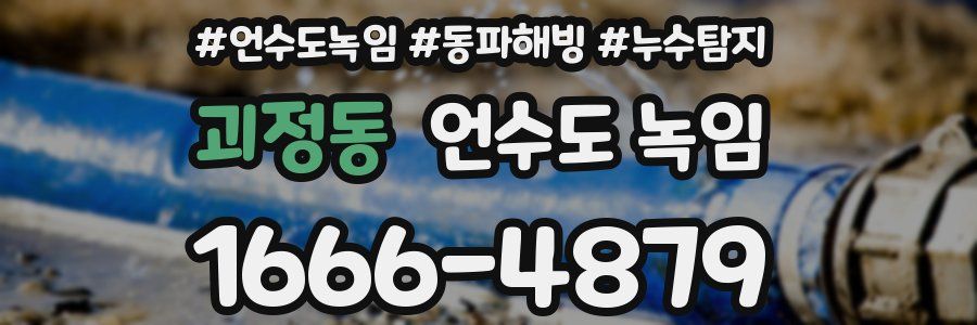 괴정동 언수도 녹임