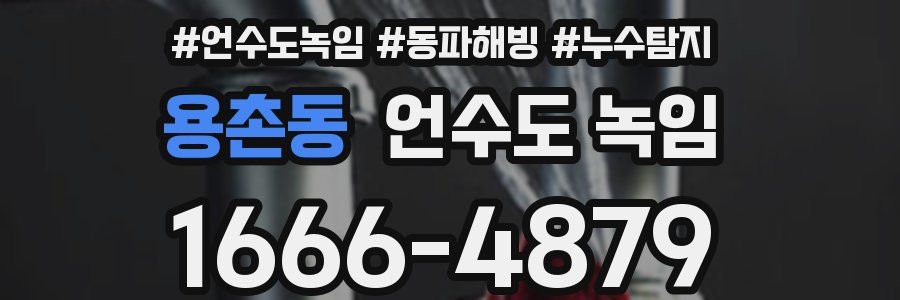 용촌동 언수도 녹임