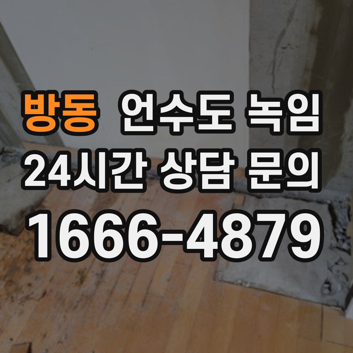 방동 언수도 녹임