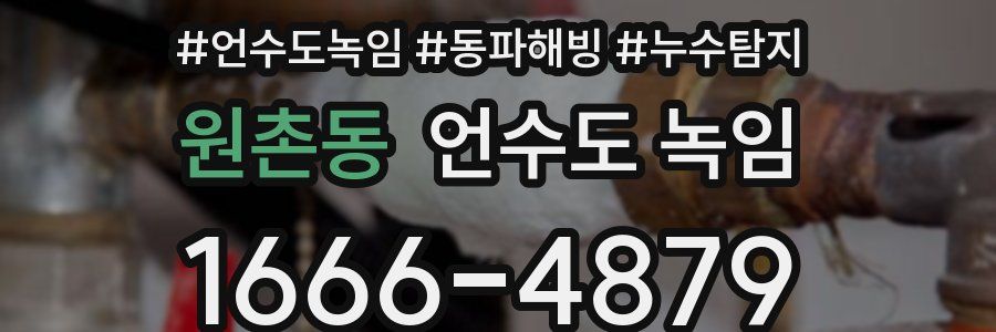 원촌동 언수도 녹임