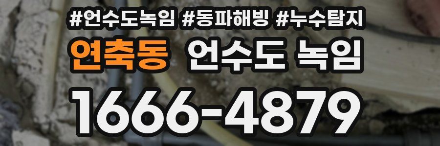 연축동 언수도 녹임