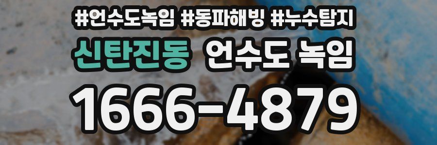 신탄진동 언수도 녹임