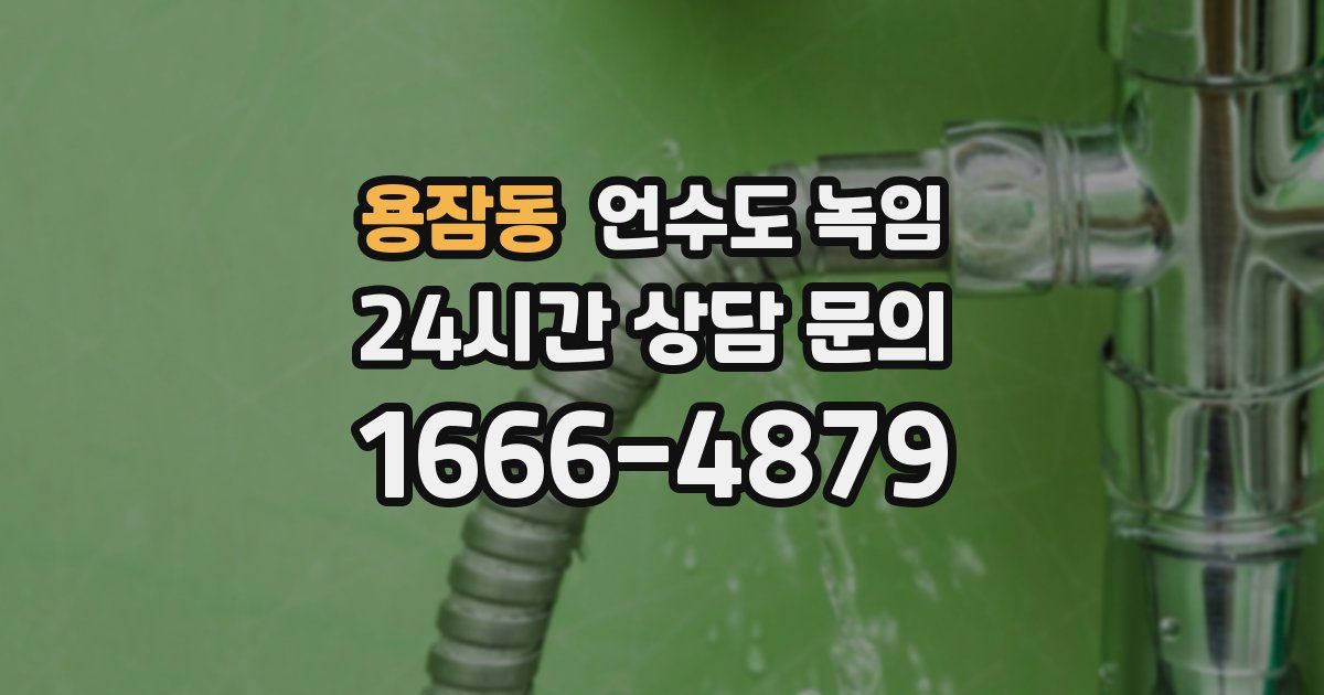 용잠동 언수도 녹임