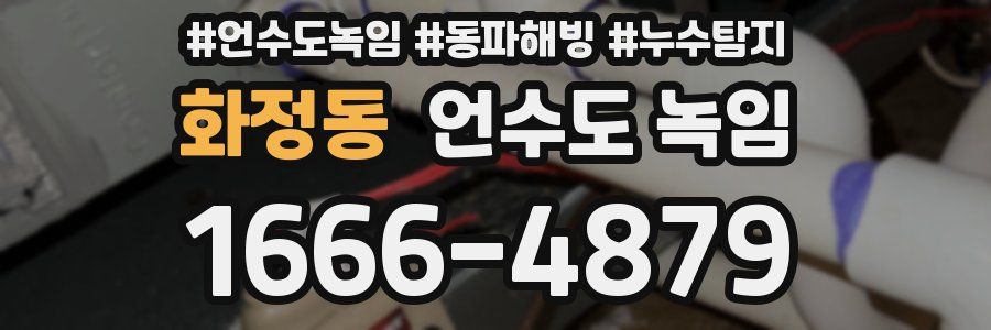 화정동 언수도 녹임