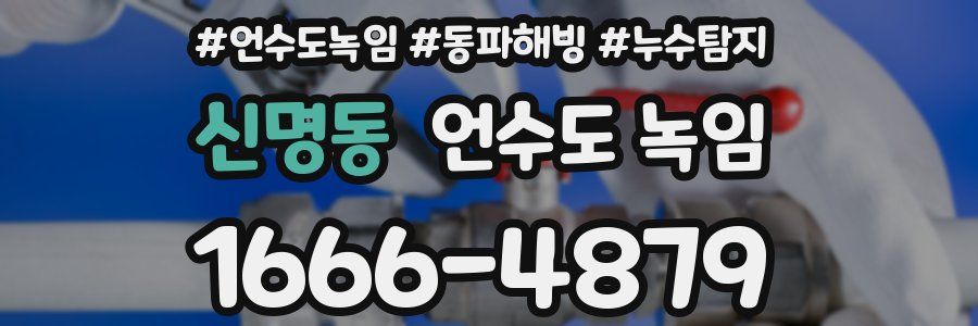 신명동 언수도 녹임