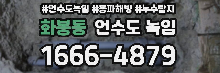 화봉동 언수도 녹임