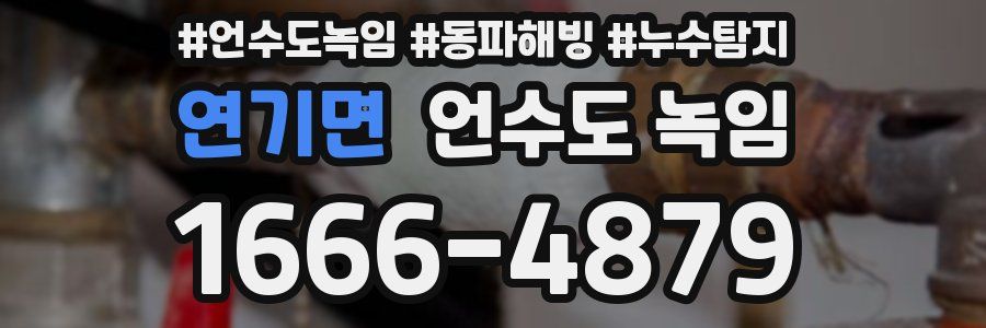 연기면 언수도 녹임