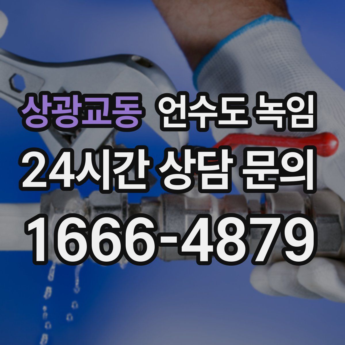 상광교동 언수도 녹임