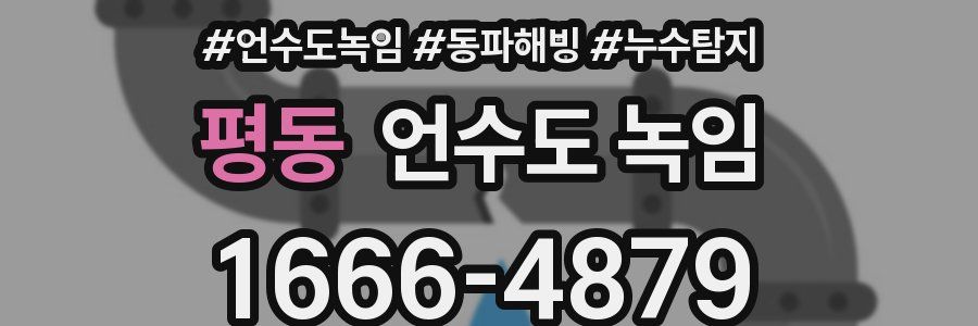 평동 언수도 녹임