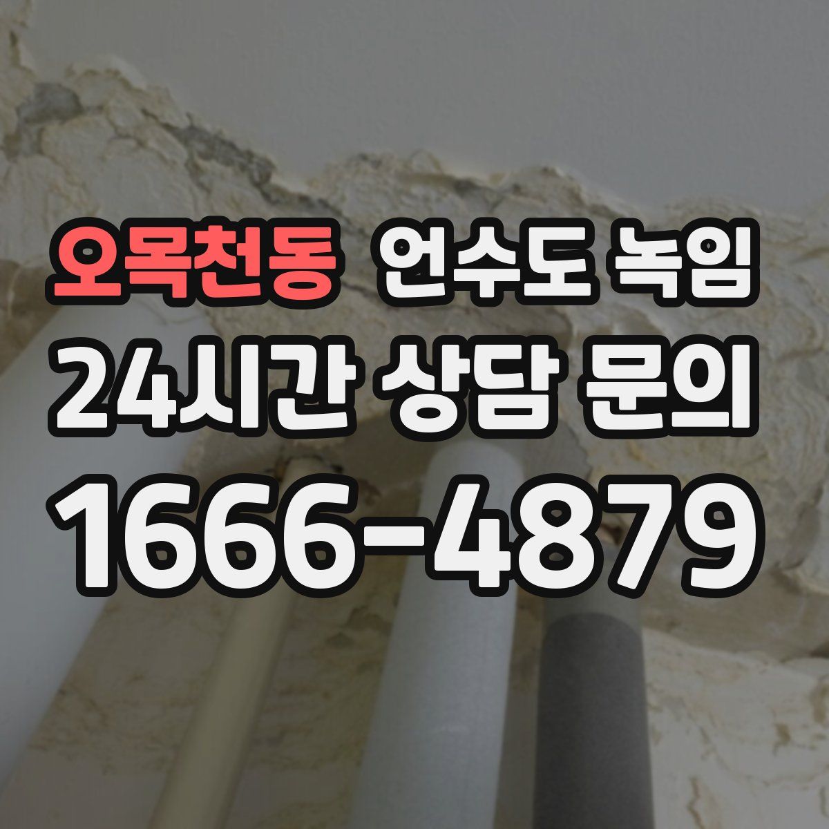 오목천동 언수도 녹임