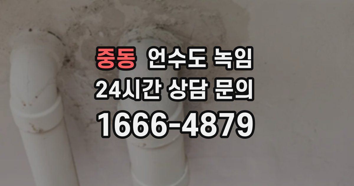 중동 언수도 녹임