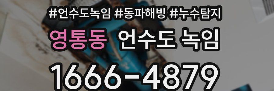 영통동 언수도 녹임