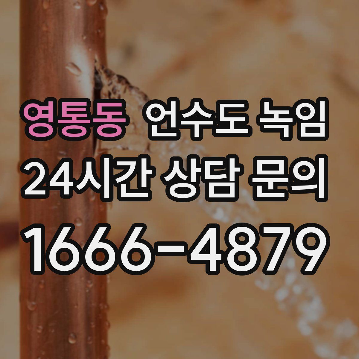 영통동 언수도 녹임