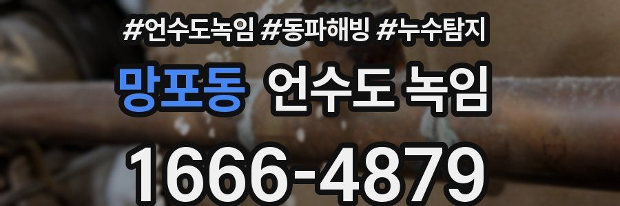 망포동 언수도 녹임