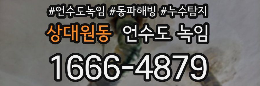 상대원동 언수도 녹임