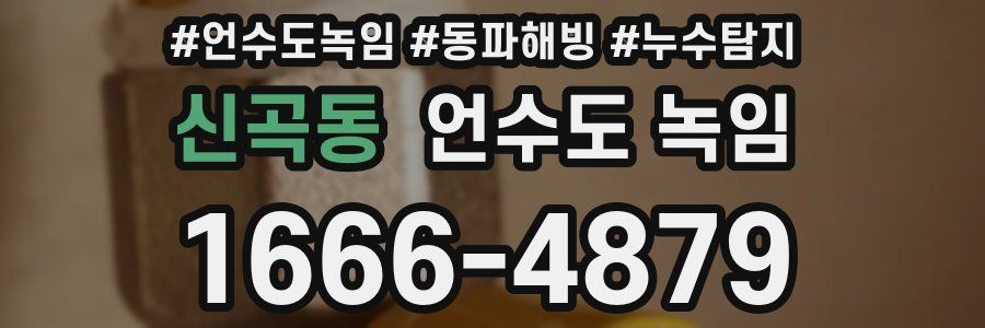 신곡동 언수도 녹임