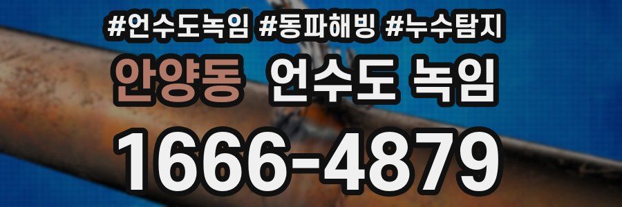 안양동 언수도 녹임