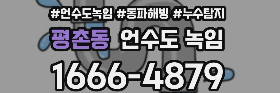 평촌동 언수도 녹임