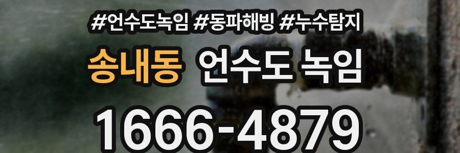 송내동 언수도 녹임