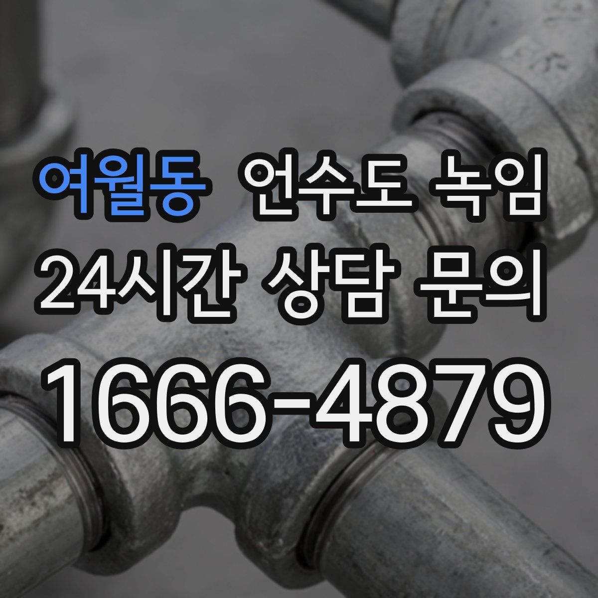 여월동 언수도 녹임