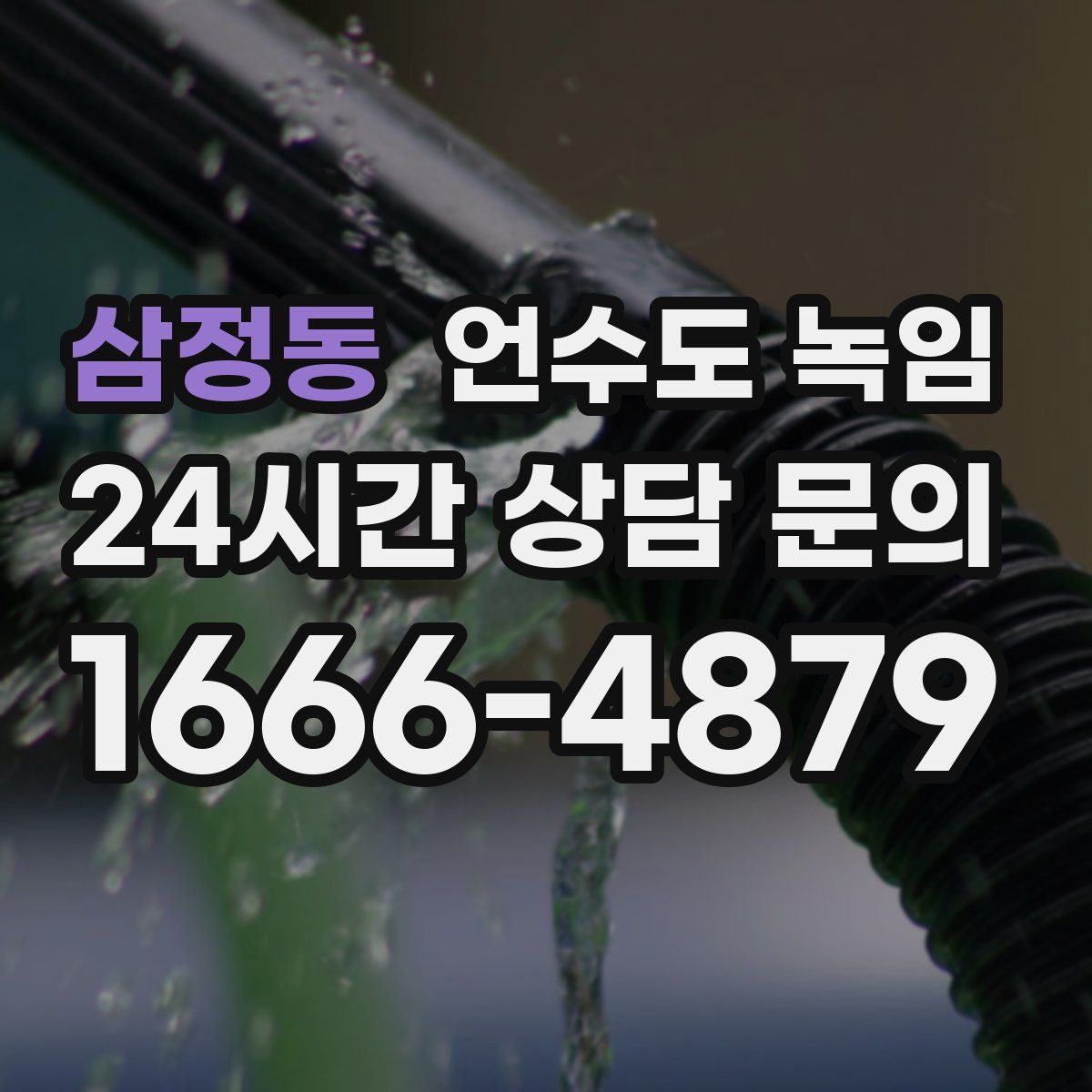 삼정동 언수도 녹임