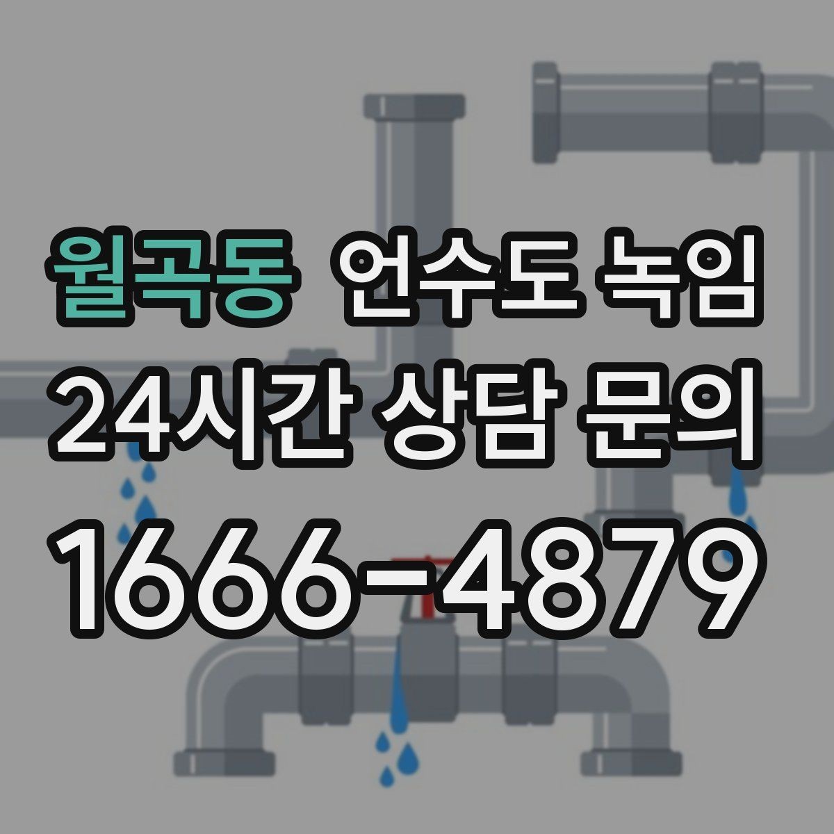 월곡동 언수도 녹임 계량기함 틈새만 막아도 효과가 큰 이유