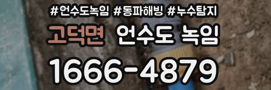 고덕면 언수도 녹임