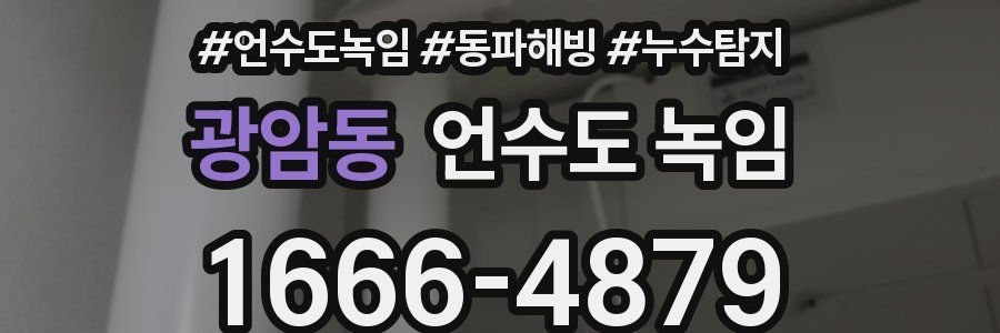 광암동 언수도 녹임