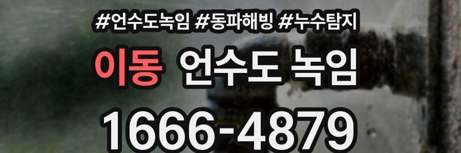 이동 언수도 녹임