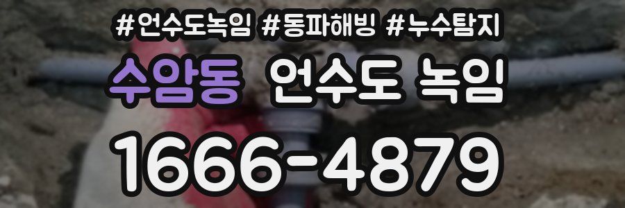 수암동 언수도 녹임