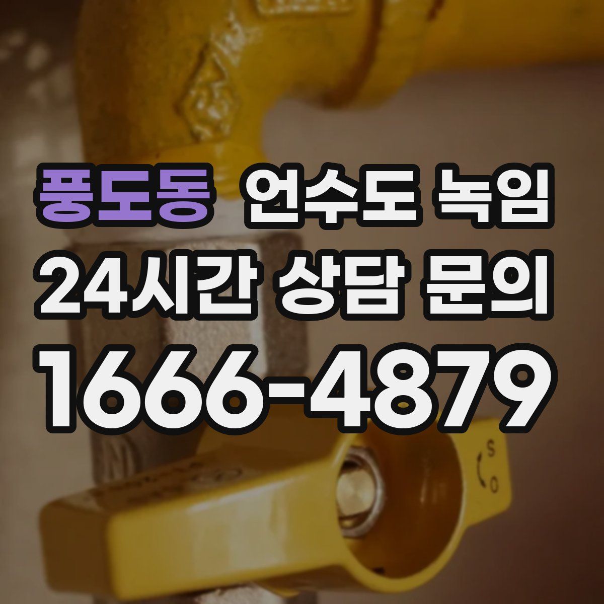 풍도동 언수도 녹임