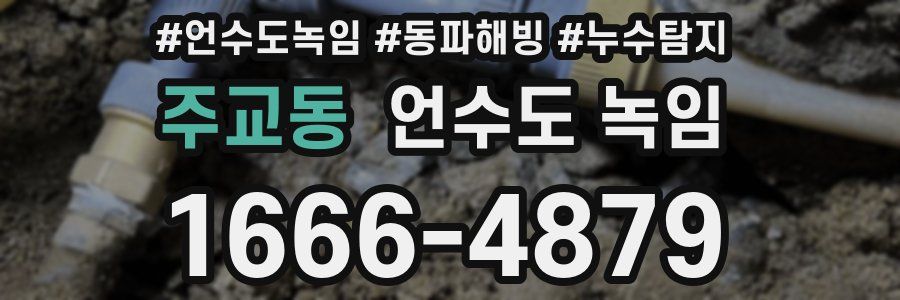 주교동 언수도 녹임