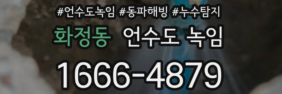 화정동 언수도 녹임